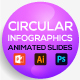 Circular Animated Infographics - GraphicRiver Item for Sale