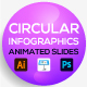 Circular Animated Infographics - GraphicRiver Item for Sale