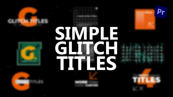 Simple Glitch Titles