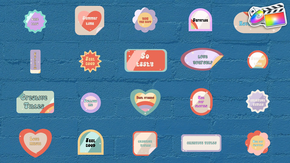 Creative Titles for FCPX alt