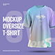 9  Mockups Oversize T-shirt - GraphicRiver Item for Sale