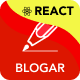Blogar - React Nextjs Blog and  React Magazine Template - ThemeForest Item for Sale