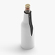 White Bottle Coozie with zip - 3DOcean Item for Sale