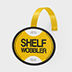 Elipse Shelf Wobbler Mockup Set - GraphicRiver Item for Sale