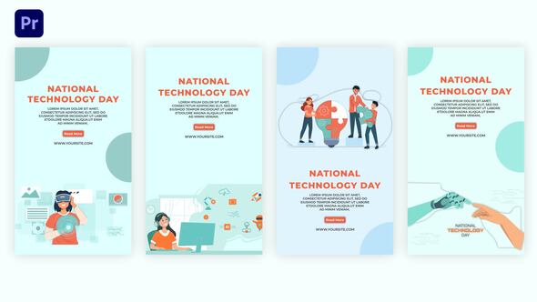 National Technology Day Instagram Story Pack