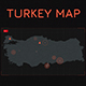 Turkey Map and HUD Elements - VideoHive Item for Sale