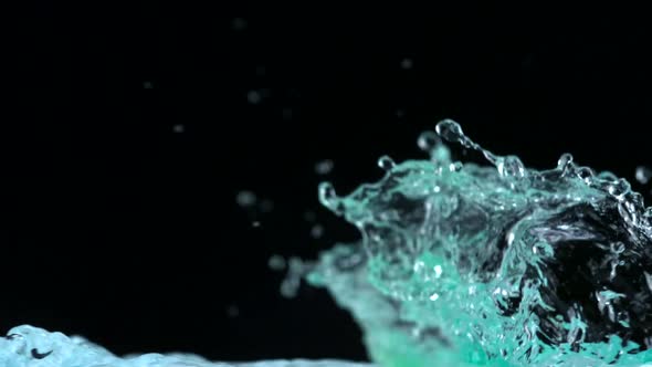 Water splash, Slow Motion alt