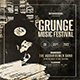 Grunge Music Flyer / Poster - GraphicRiver Item for Sale