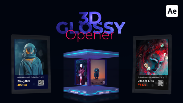 3D NFT Glossy Opener