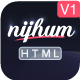 Nijhum - Personal and Creative Agency HTML5 Template - ThemeForest Item for Sale