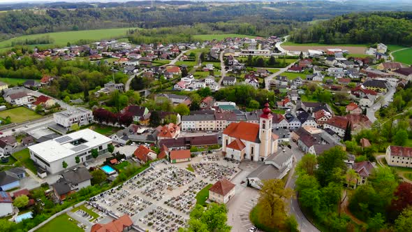 Drone Video of an Austrian Village