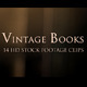 Vintage Books - VideoHive Item for Sale