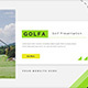 Golfa - Golf Google Slides - GraphicRiver Item for Sale