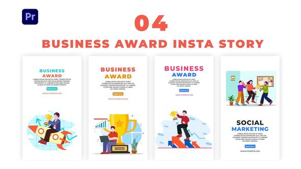 Social Marketing Business Award Instagram Story