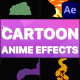 Cartoon Anime Effects Pack | After Effects - VideoHive Item for Sale