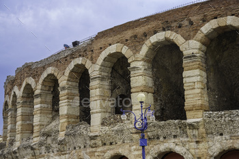 a, Roman theatre