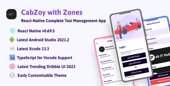 CabZoy Taxi - Complete Taxi Solution with Zone Management