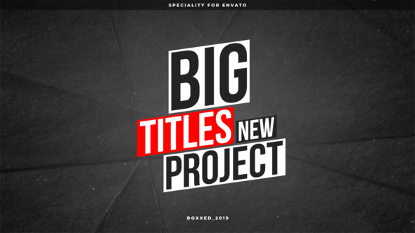 Big Titles - AE