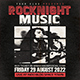 Rock Night Flyer - GraphicRiver Item for Sale