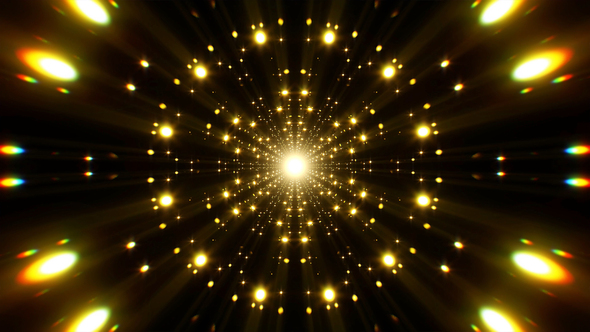 Shining Yellow Glitter Event Light alt