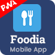 Foodia - Food Restaurant Mobile App Template ( Bootstrap 5 + PWA ) - ThemeForest Item for Sale
