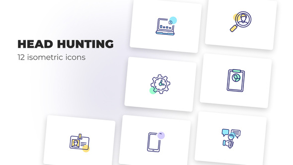 Head Hunting - Оutline Icons alt