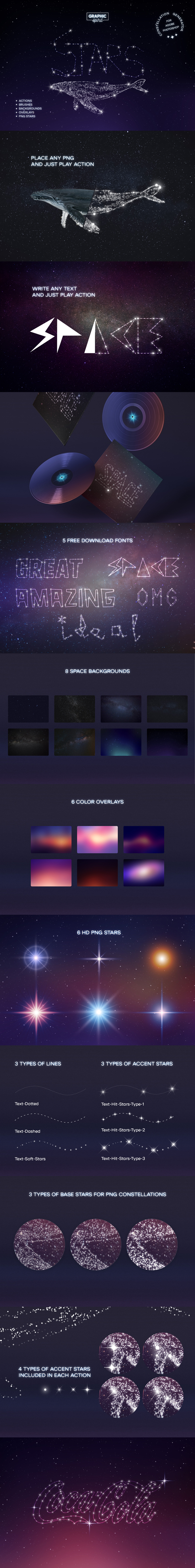 Constellation Generator for Adobe Photoshop