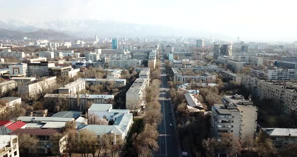 Spring City of Almaty During the Quarantine Period