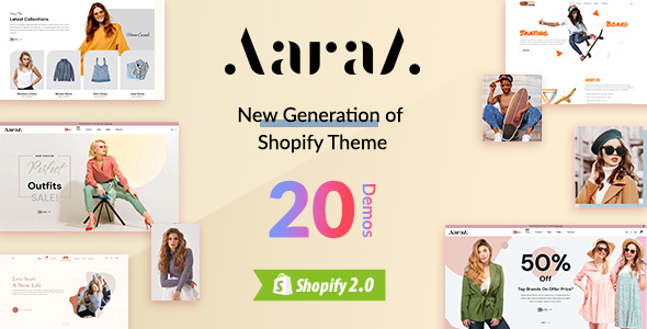 Aaraa – Multipurpose Shopify OS 2.0 Theme
