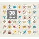 Farm Animal Icons Vector Set - GraphicRiver Item for Sale