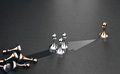 Personal leadership strategy. Competitive advantage. - PhotoDune Item for Sale