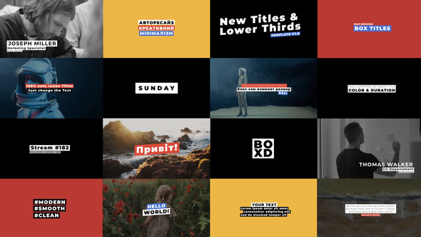 Titles Auto - Resize | After Effects alt