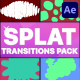 Colorful Splat Transitions | After Effects - VideoHive Item for Sale