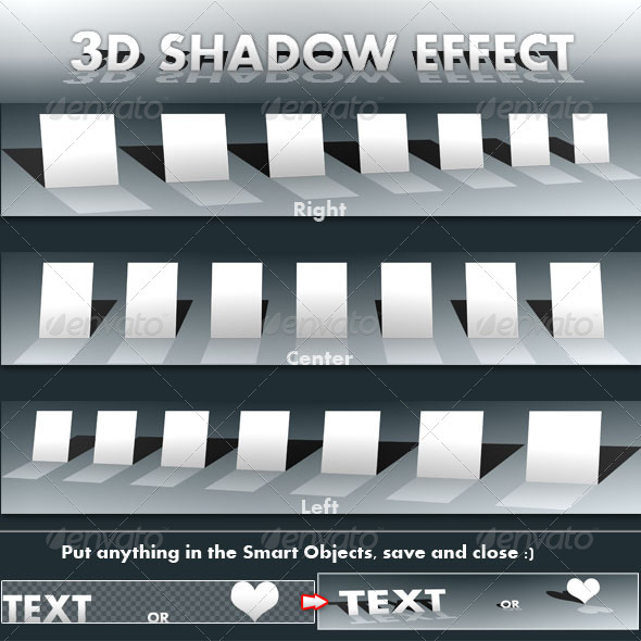 3D Shadow Effect
