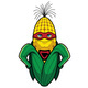 Corn Superhero Mascot - GraphicRiver Item for Sale