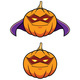 Pumpkin Superhero Mascot - GraphicRiver Item for Sale
