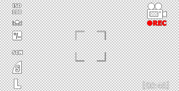 Digital Camera Video Recording Screen