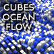 Cubes Ocean Flow / Blue & White - VideoHive Item for Sale