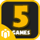 5 Games Bundle ( Android - iOS - Buildbox File ) - CodeCanyon Item for Sale