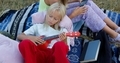 Young girl playing the ukulele - PhotoDune Item for Sale