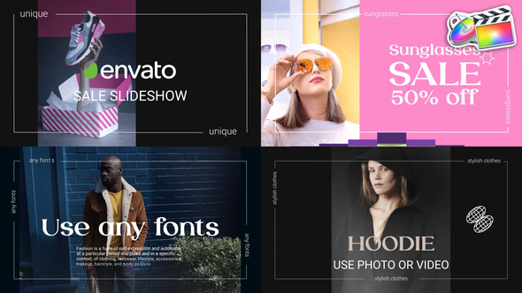 Stylish Sale Slideshow | FCPX