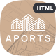 Aports - Single Property HTML Template - ThemeForest Item for Sale