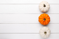 White and orange decorative pumpkins - PhotoDune Item for Sale