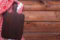 Brown wooden cutting board  - PhotoDune Item for Sale