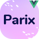 Parix - Vuejs Multipurpose IT Startup Template - ThemeForest Item for Sale