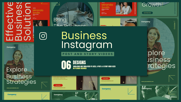 Business Instagram Posts and Stories Promo