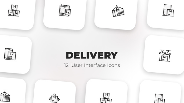 Delivery - User Interface Icons alt
