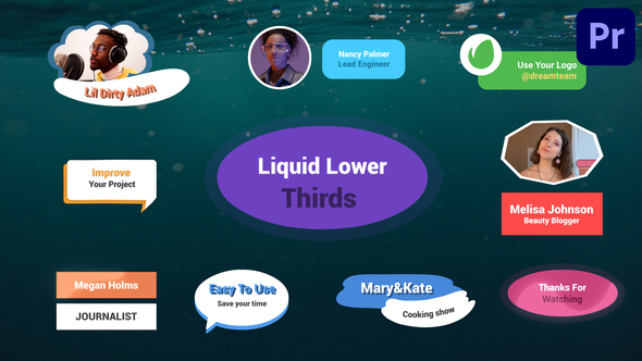 Liquid Lower Thirds for Premiere Pro