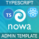 Nowa – React TypeScript Admin Template - ThemeForest Item for Sale