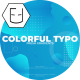 Color Gradient Typo - VideoHive Item for Sale